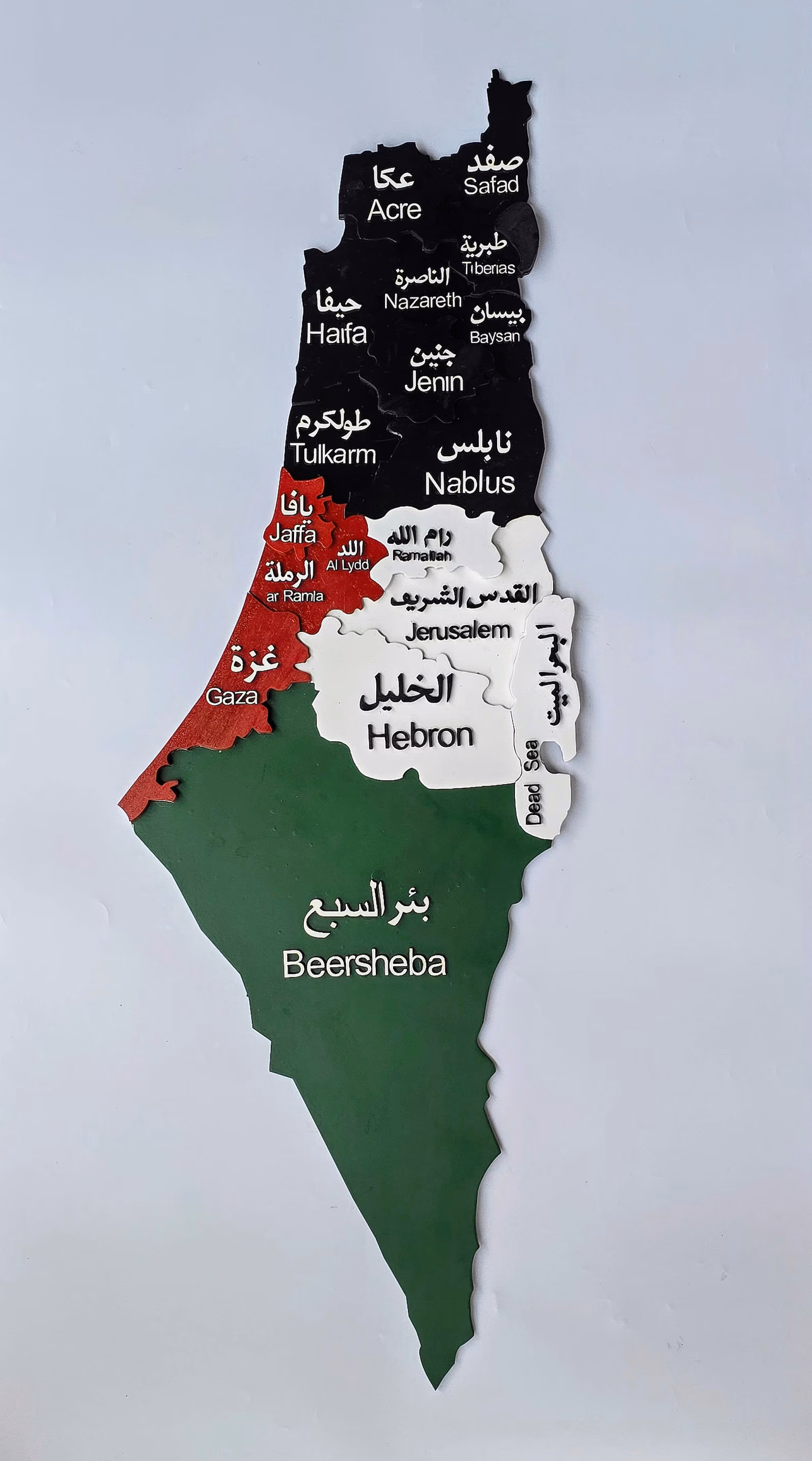 Map of Palestine
